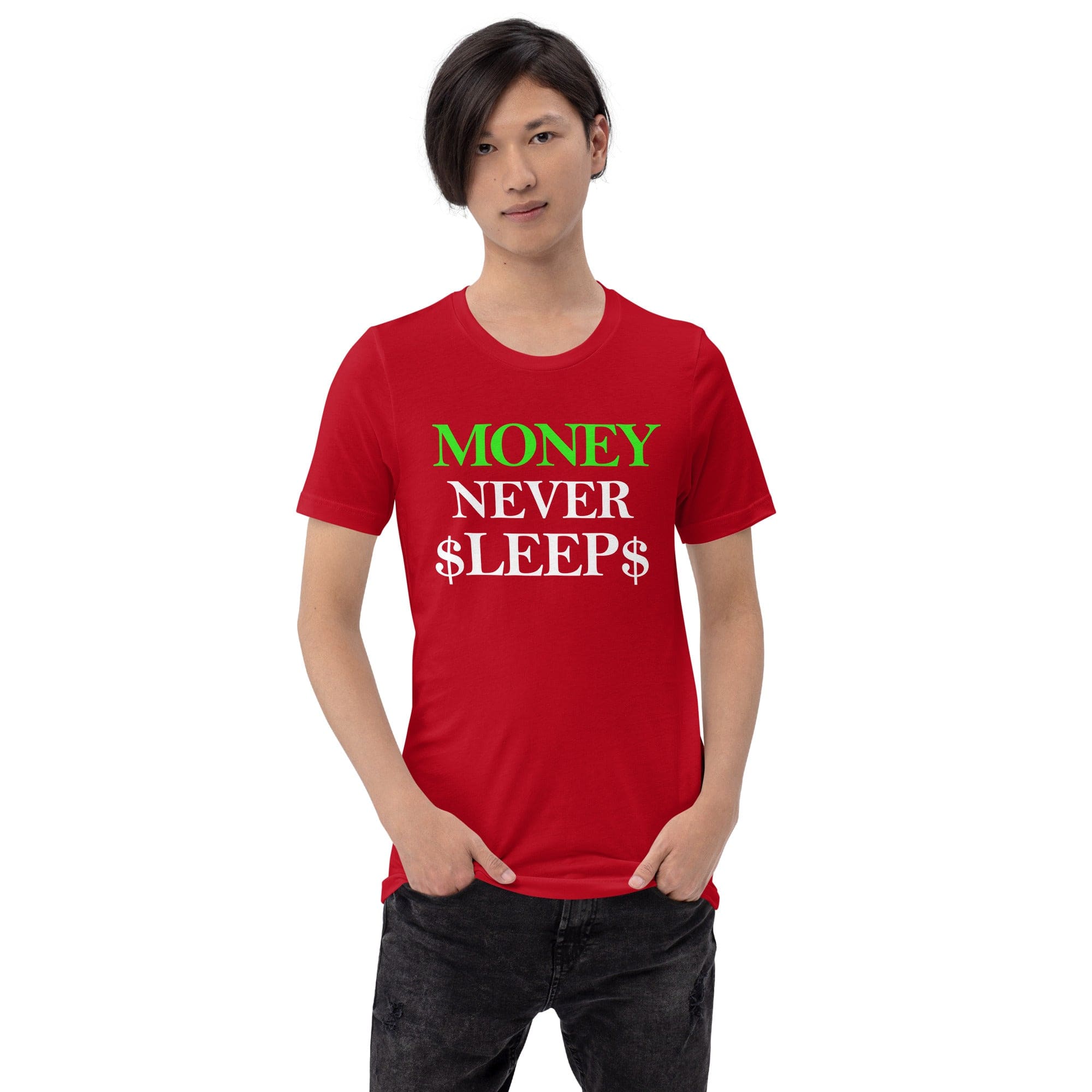 Absolutestacker2 Red / XS Money never sleep