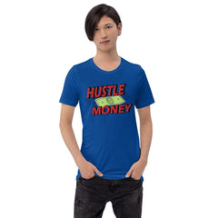 Absolutestacker2 True Royal / S Hustle money Custom T-shirts