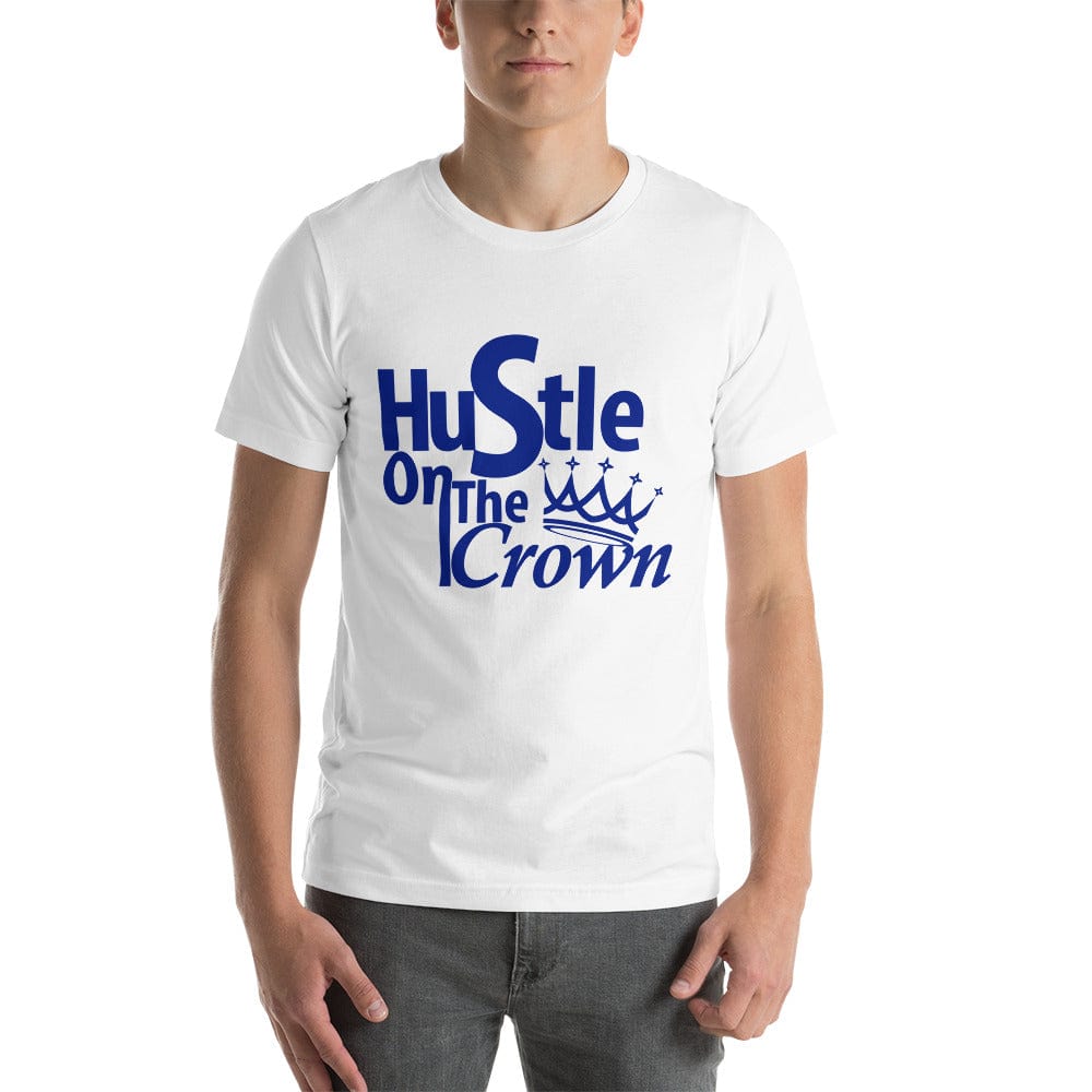 Absolutestacker2 White / XS Hustle on the crown Custom T-shirt