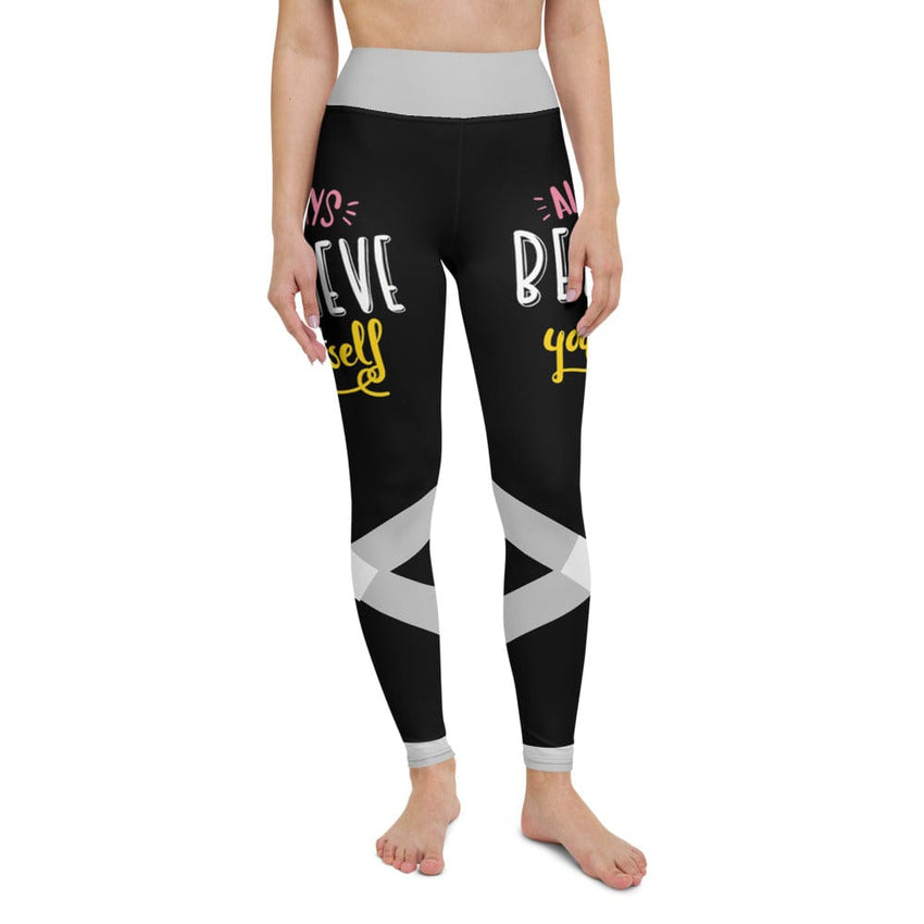 Absolutestacker2 XS Believe in yourself Yoga Leggings