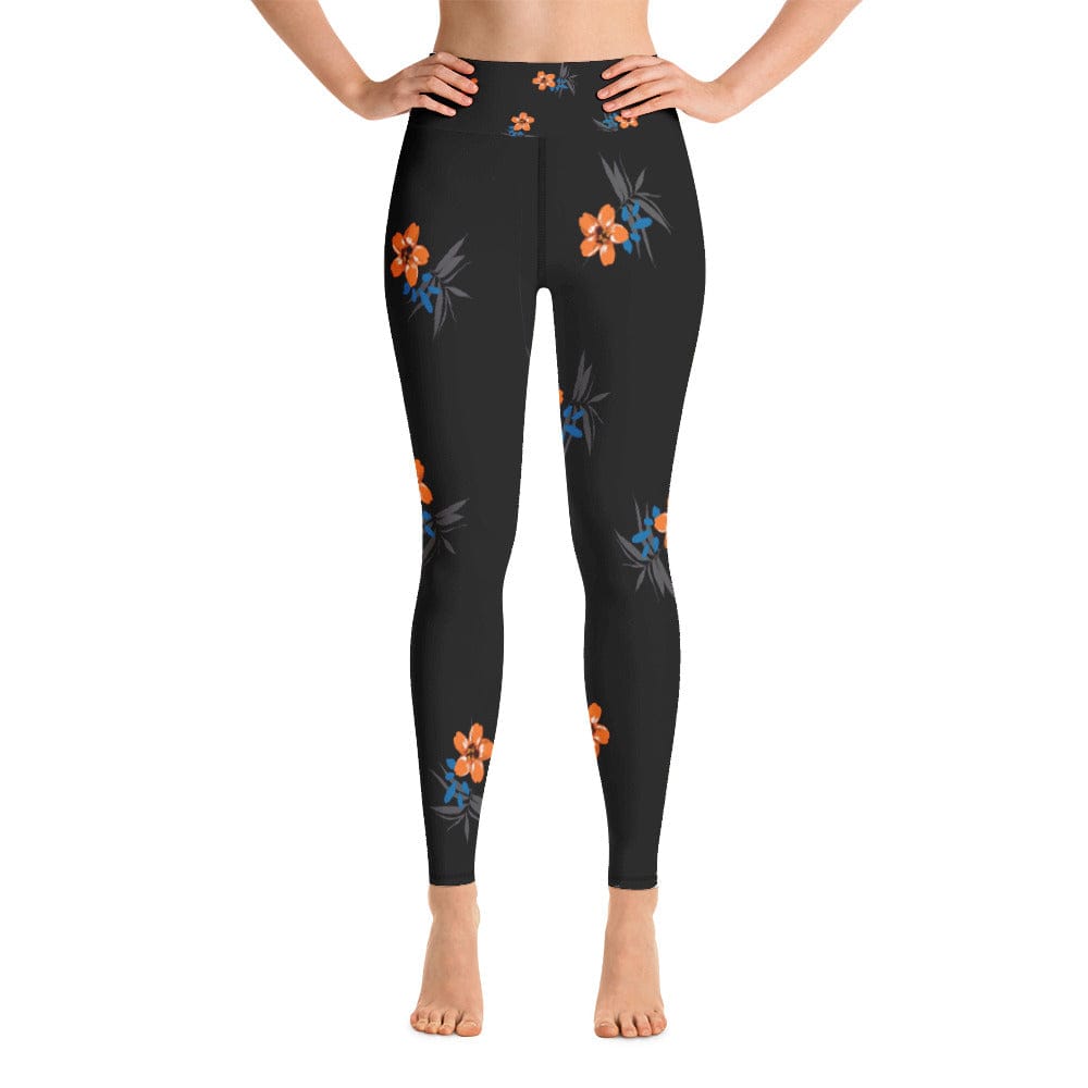 Absolutestacker2 XS Midnight flower Yoga Leggings