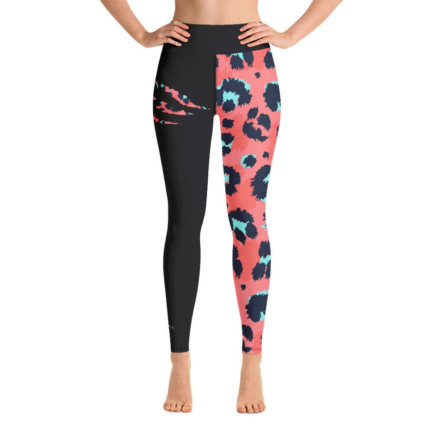 Absolutestacker2 XS White/pink Yoga Leggings